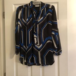 Women’s Geometric Blouse - Small